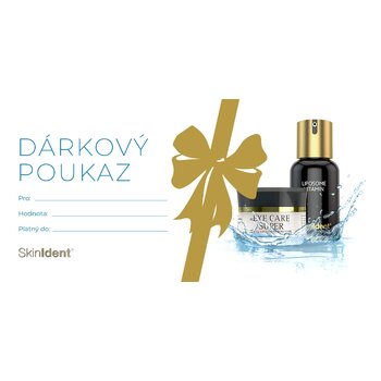 DÁRKOVÝ POUKAZ SkinIdent + obálky