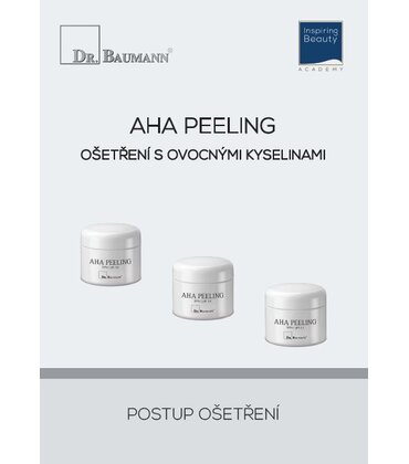 MANUÁL AHA PEELING ošetření s ovocnými kyselinami 1 ks