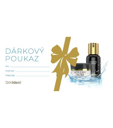 DÁRKOVÝ POUKAZ SkinIdent 10ks