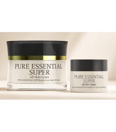 PURE ESSENTIAL SUPER KRÉM pro všechny typy pleti + 3ml balení navíc 30 ml