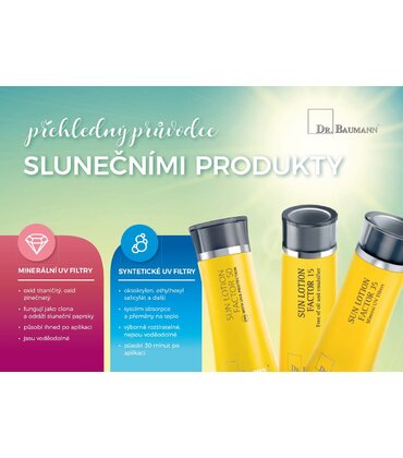 PŘEHLEDNÝ PRŮVODCE SLUNEČNÍMI PRODUKTY 5 Ks PŘEHLEDNÝ PRŮVODCE SLUNEČNÍMI PRODUKTY 5 Ks