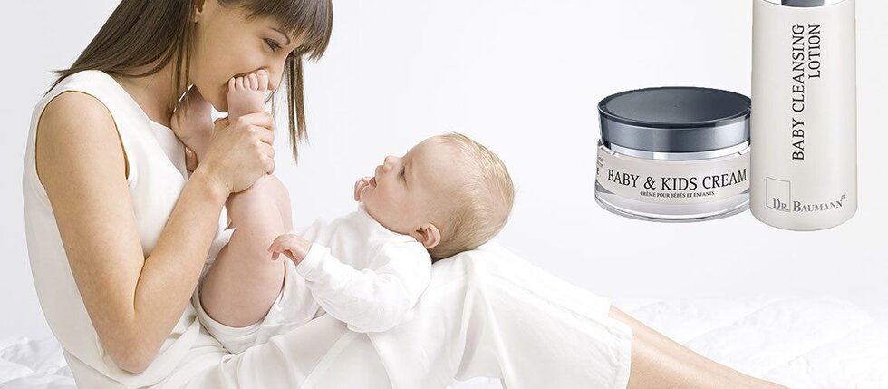 Zdravá jemná péče o pokožku miminka